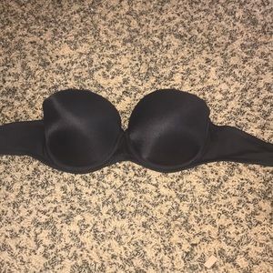 Strapless push-up bra